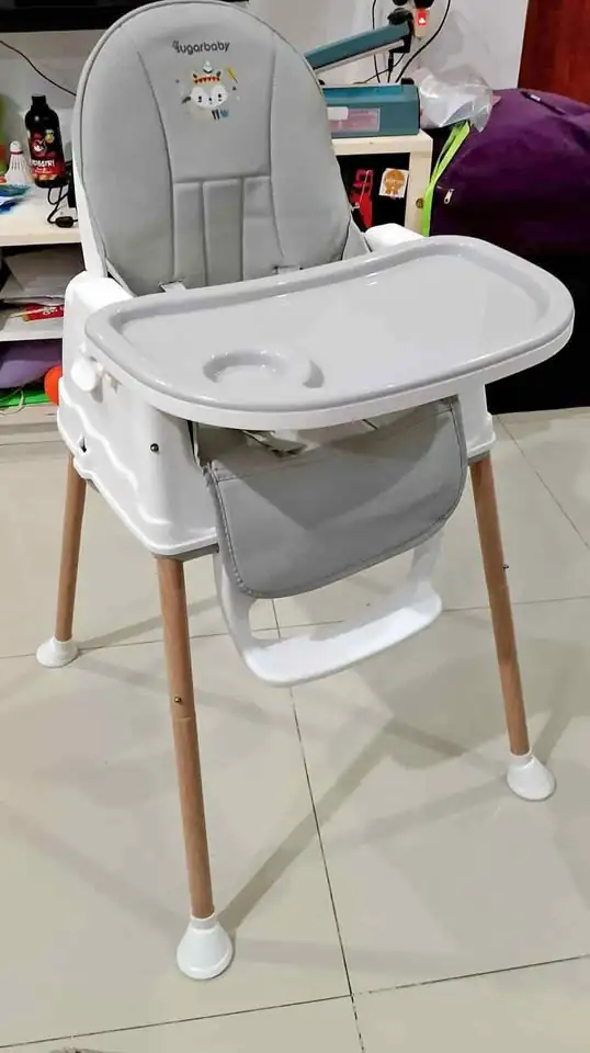Kursi Makan Bayi Sugarbaby Abu