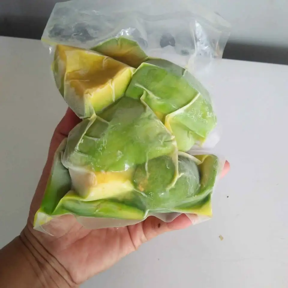 Buah Alpukat mentega frozen