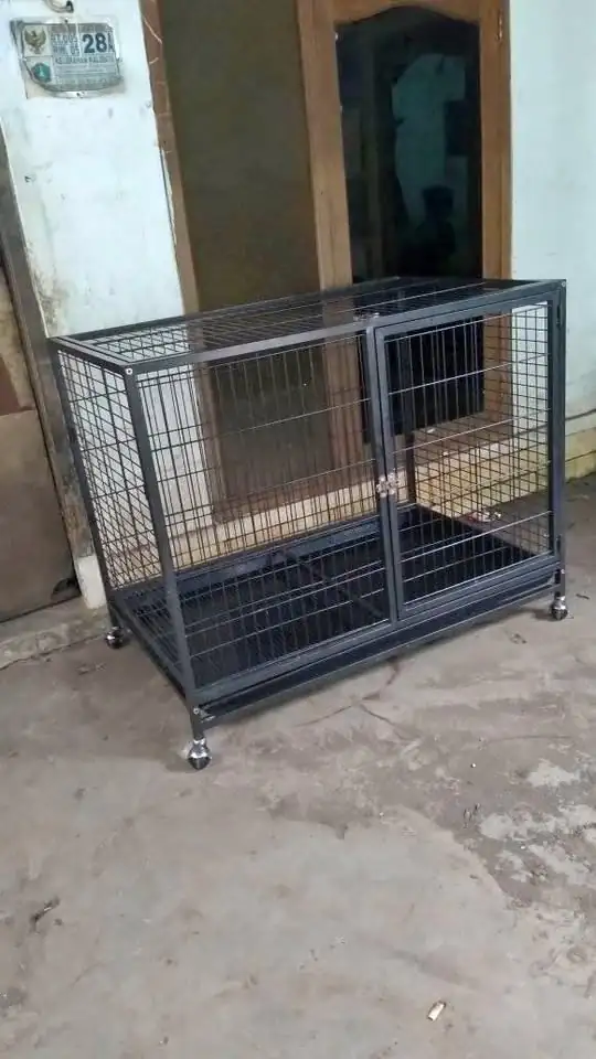 Kandang kucing panjang 110, lebar 80, tinggi 90