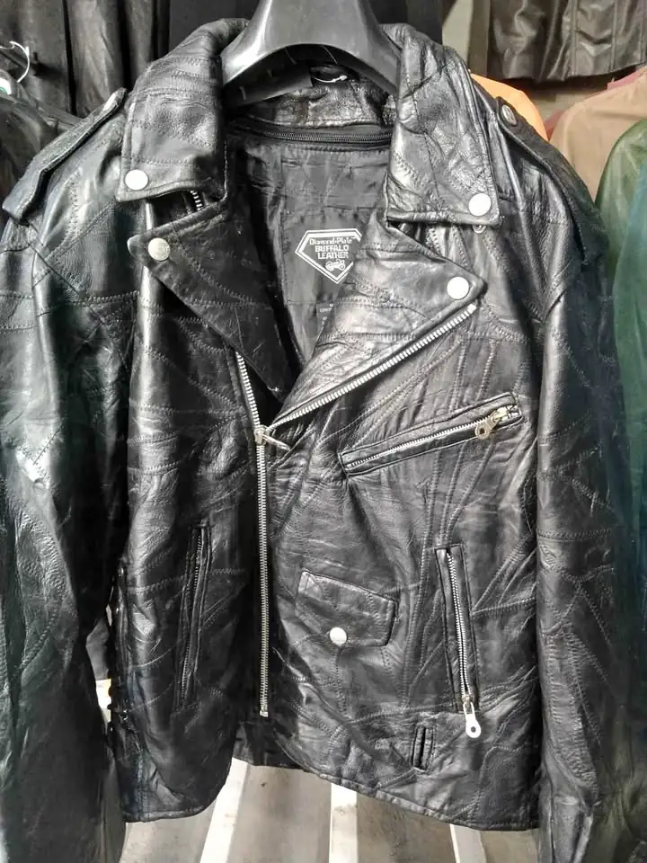 JUAL JAKET KULIT KERBAU.SIZE:XL