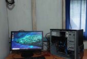 Pc fullset case standar monitor 19 inch