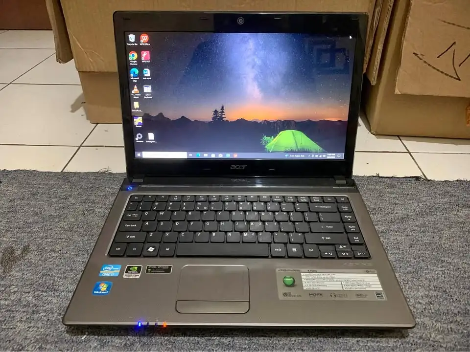 Laptop Acer aspire 4750G -Processor Core i7-2630QM (8CPUs) ~2.0Ghz