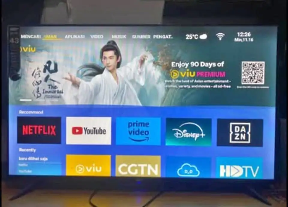 TV NGY 43″ Smart LED