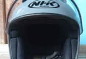 HELM NHK N1 MAX Warna Grey Solid