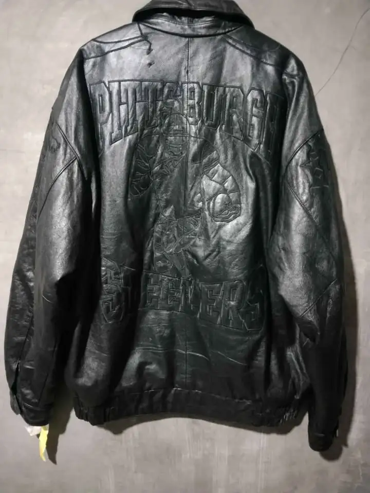 JUAL JAKET KULIT KERBAU.SIZE:XL