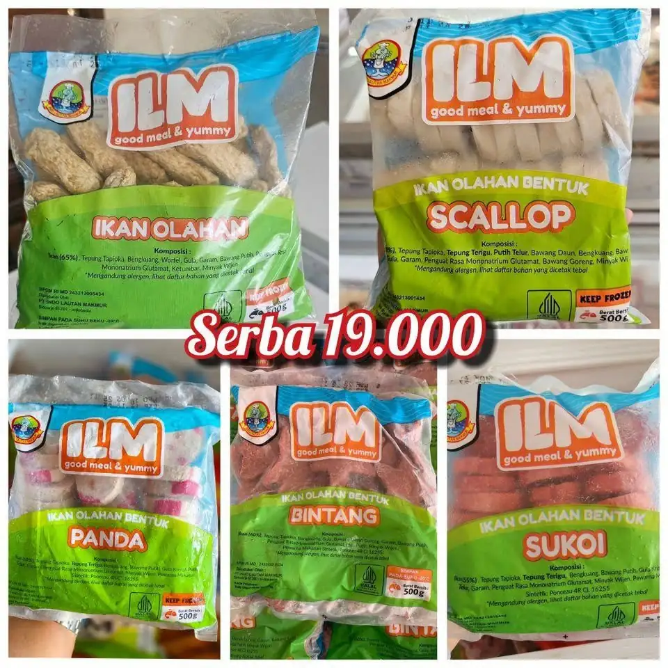 Suki Sempolan bakso Nugget sosis tempura chikuwa dumpling
