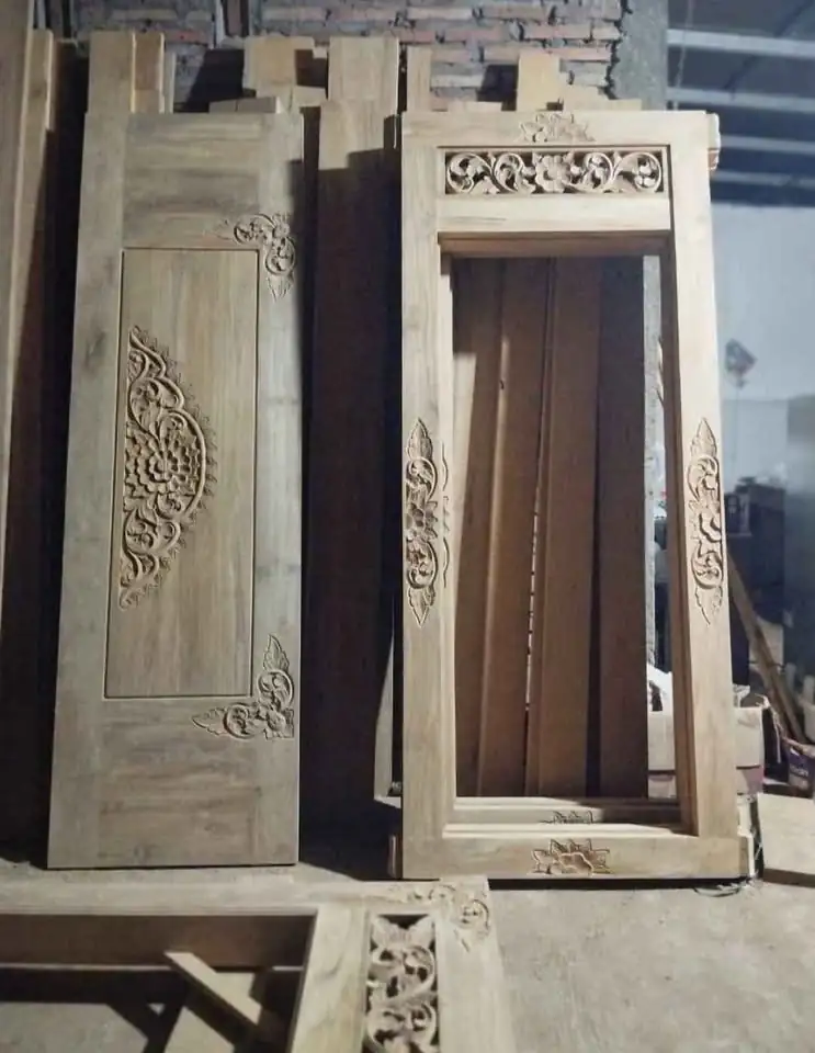Jual Pintu Jati Tua FREE ONGKIR