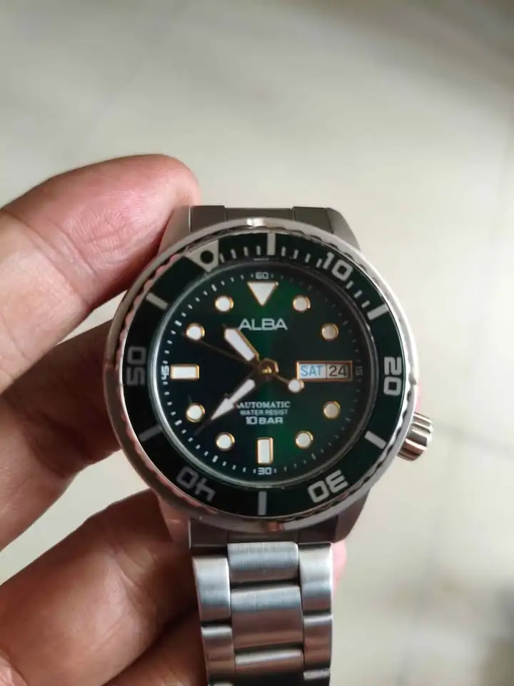 Jam Tangan Alba Baby Tuna Green