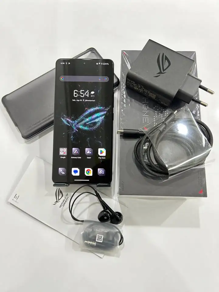DIJUAL/TT (SKU 90) Asus Rogphone 9 FE 5G Black 12/256GB GARANSI RESMI