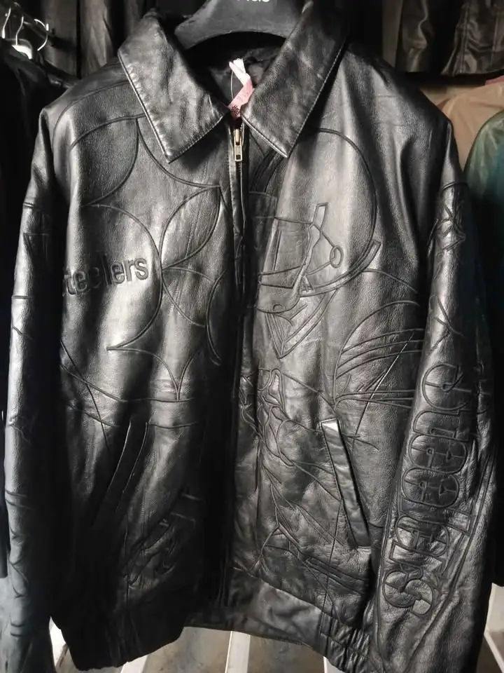 JUAL JAKET KULIT KERBAU.SIZE:XL