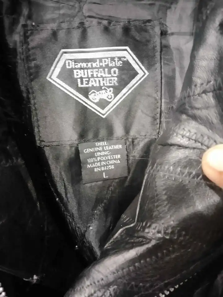 JUAL JAKET KULIT KERBAU.SIZE:XL