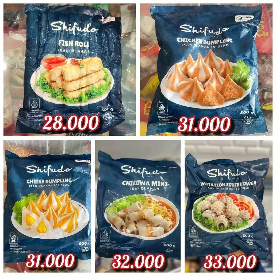 Suki Sempolan bakso Nugget sosis tempura chikuwa dumpling