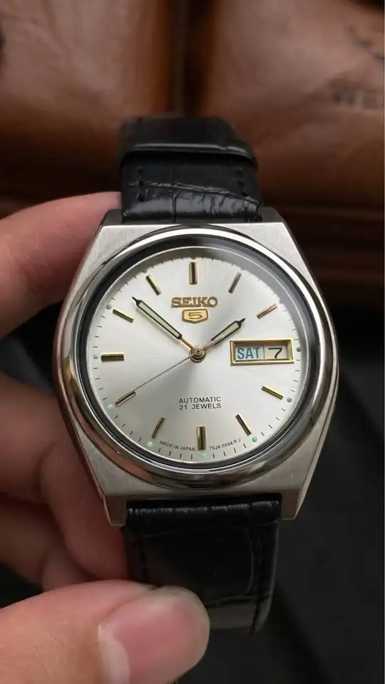 Jam tangan seiko 5 automatic 7s26 original second ez.luxurywatch