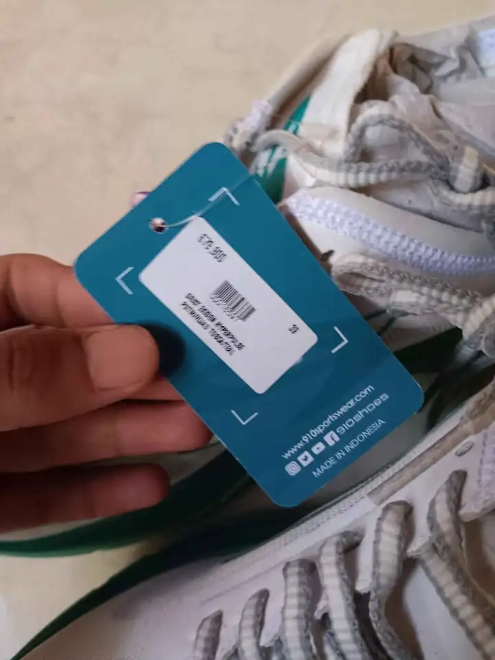 Sepatu running NINETEEN 910 GEIST EKIDEN HYPERPULSE PUTIH HIJAU TOSCA