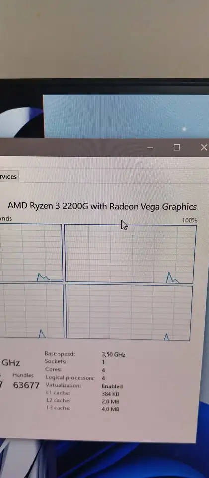 Processor Ryzen 3 2200G boleh nego