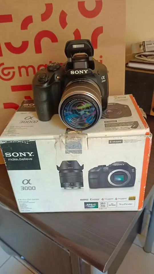 Sony Mirrorless Camera+ sony lens lengkap mulus