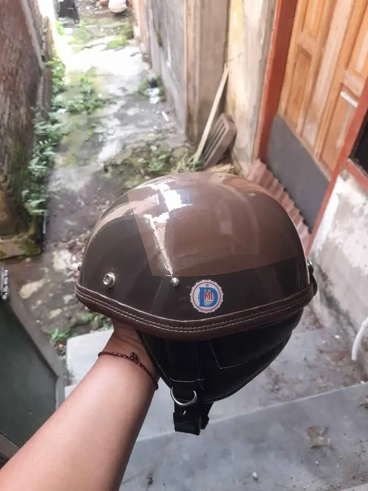 Helm Chip, bahan gading lama, size M/L