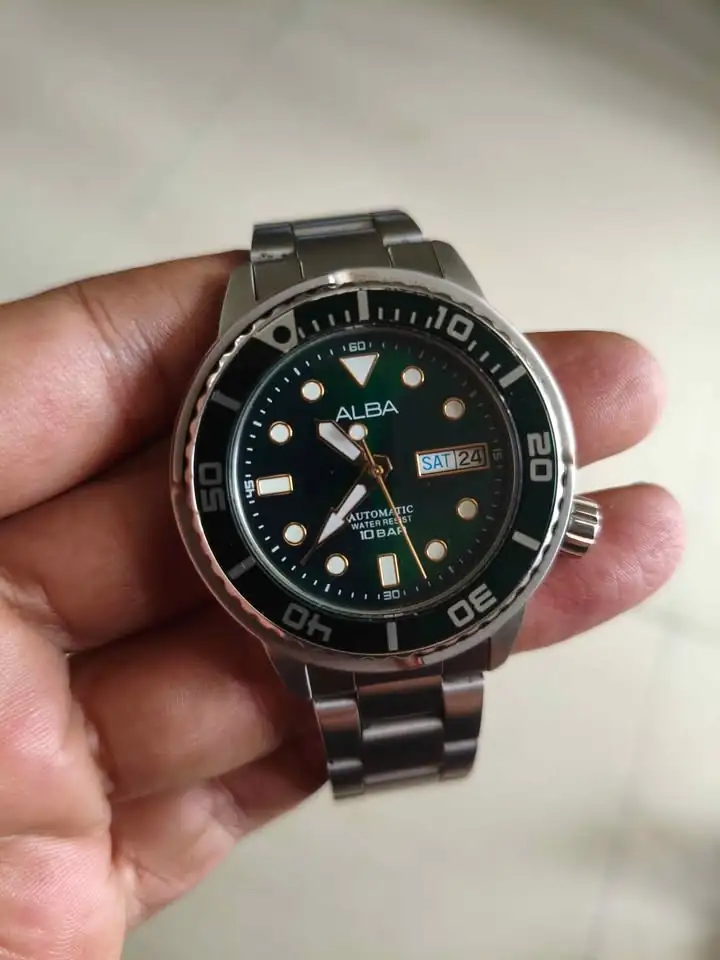 Jam Tangan Alba Baby Tuna Green