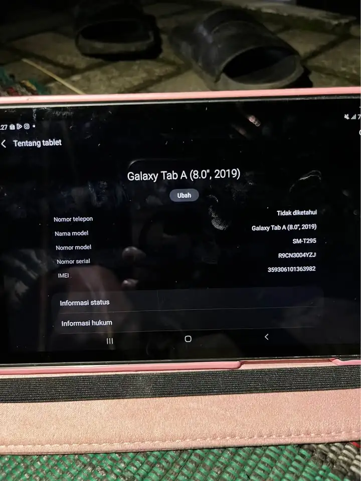 Samsung galaksi tab A 2019