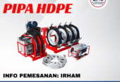 Mesin Pipa Hdpe 160mm Hydraulic SHD | Alat Penyambung Pipa Hdpe