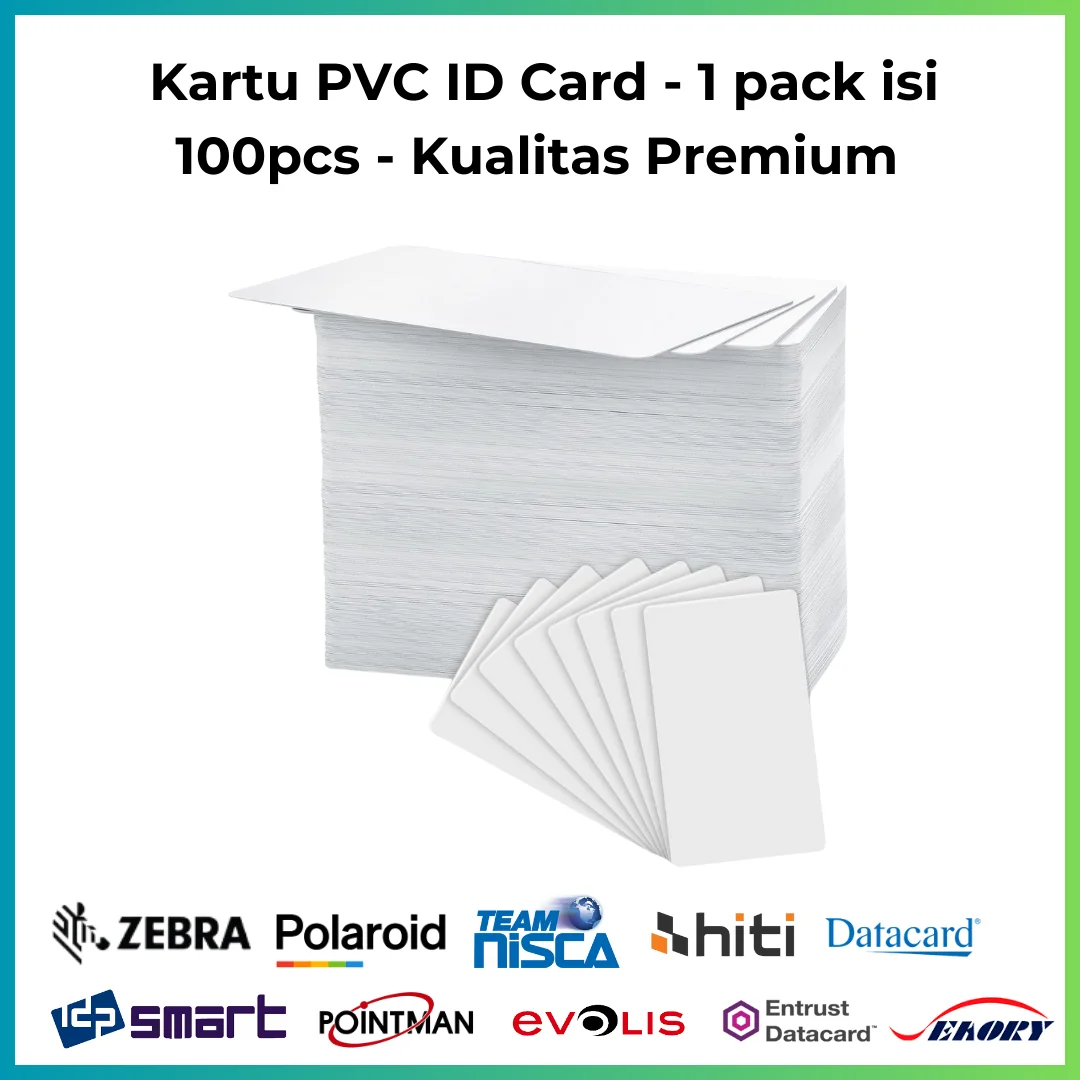 PVC Blank Card ID Card – Kartu ID Card Kosong – Tanda Pengenal Kosong