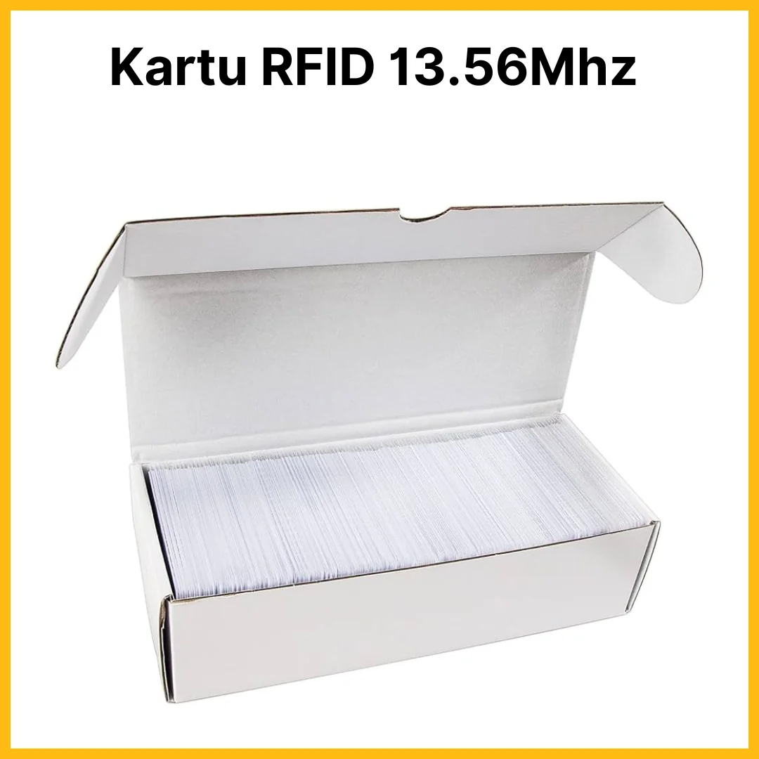 Kartu PVC ID Card RFID Mifare 13.56 MHz 1K – 1 Box Isi 200Pcs