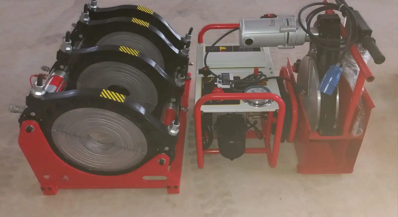 Distributor Mesin Las Hdpe 160mm Hydraulic SHD | Penyambung Pipa Hdpe