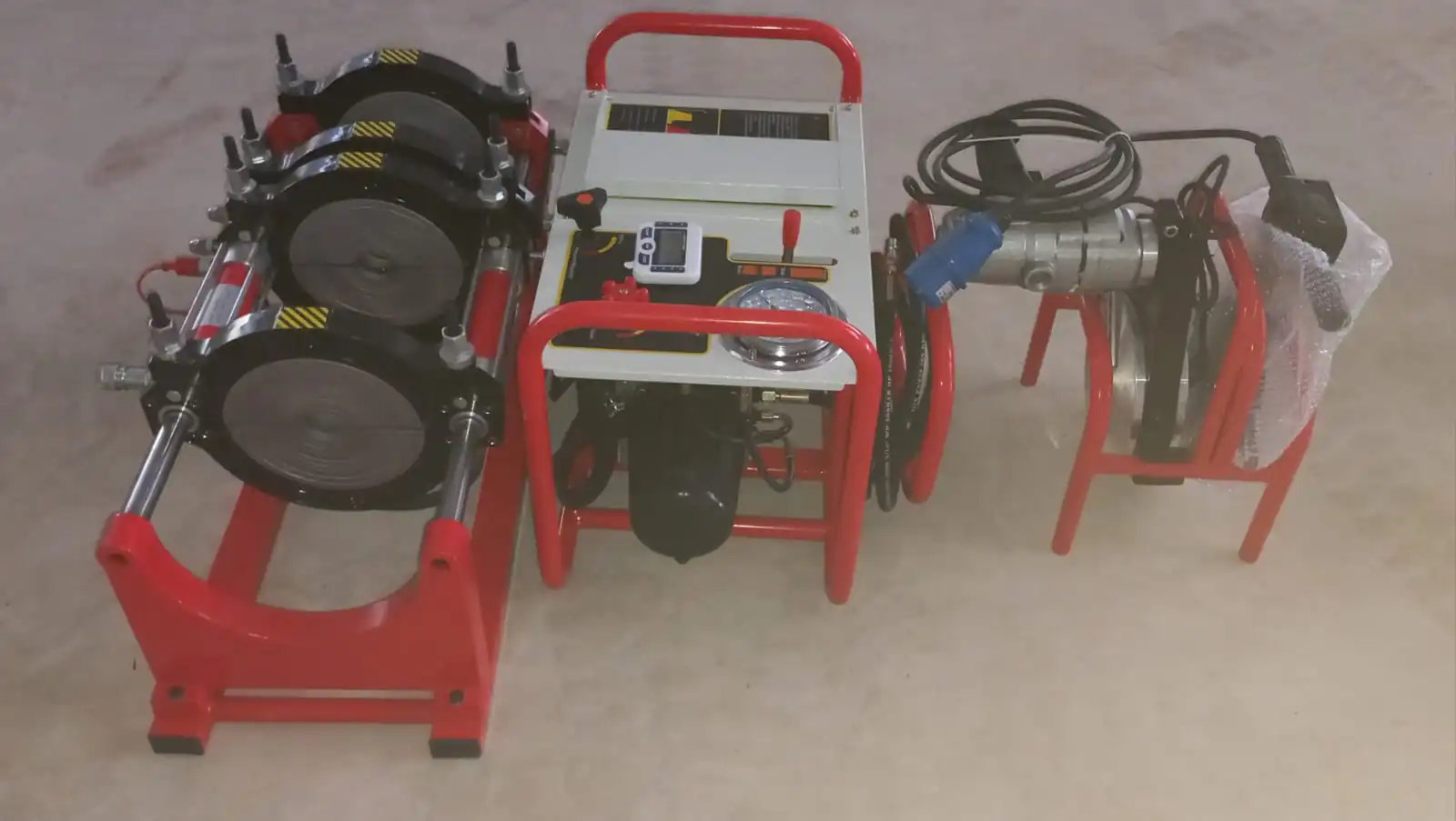 Distributor Mesin Las Hdpe 160mm Hydraulic SHD | Penyambung Pipa Hdpe