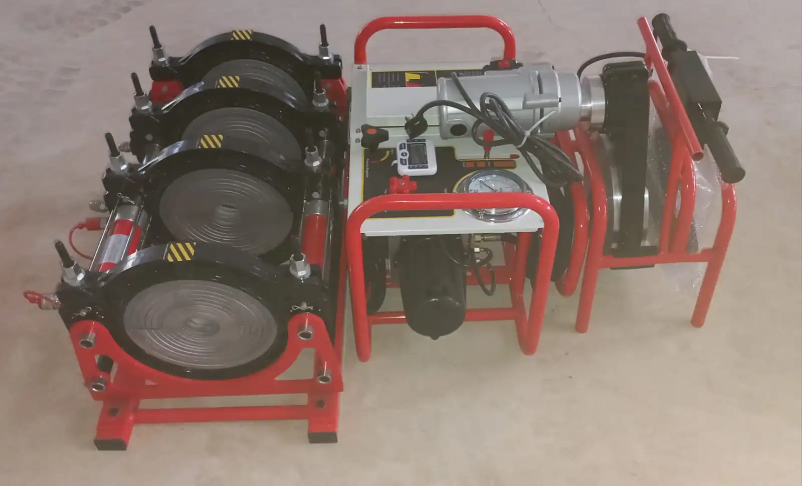 Distributor Mesin Las Hdpe 160mm Hydraulic SHD | Penyambung Pipa Hdpe