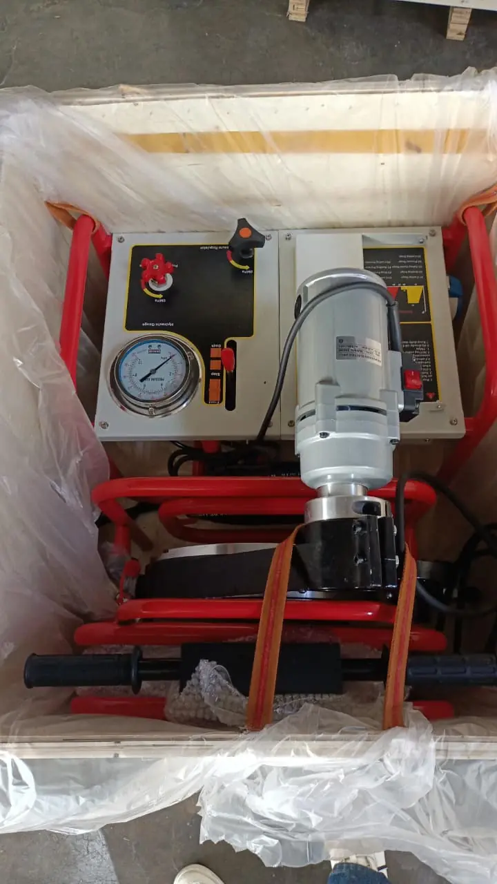 Hydraulic Mesin Pengelas Pipa HDPE (63-200) UK-200mm 4 Clamp