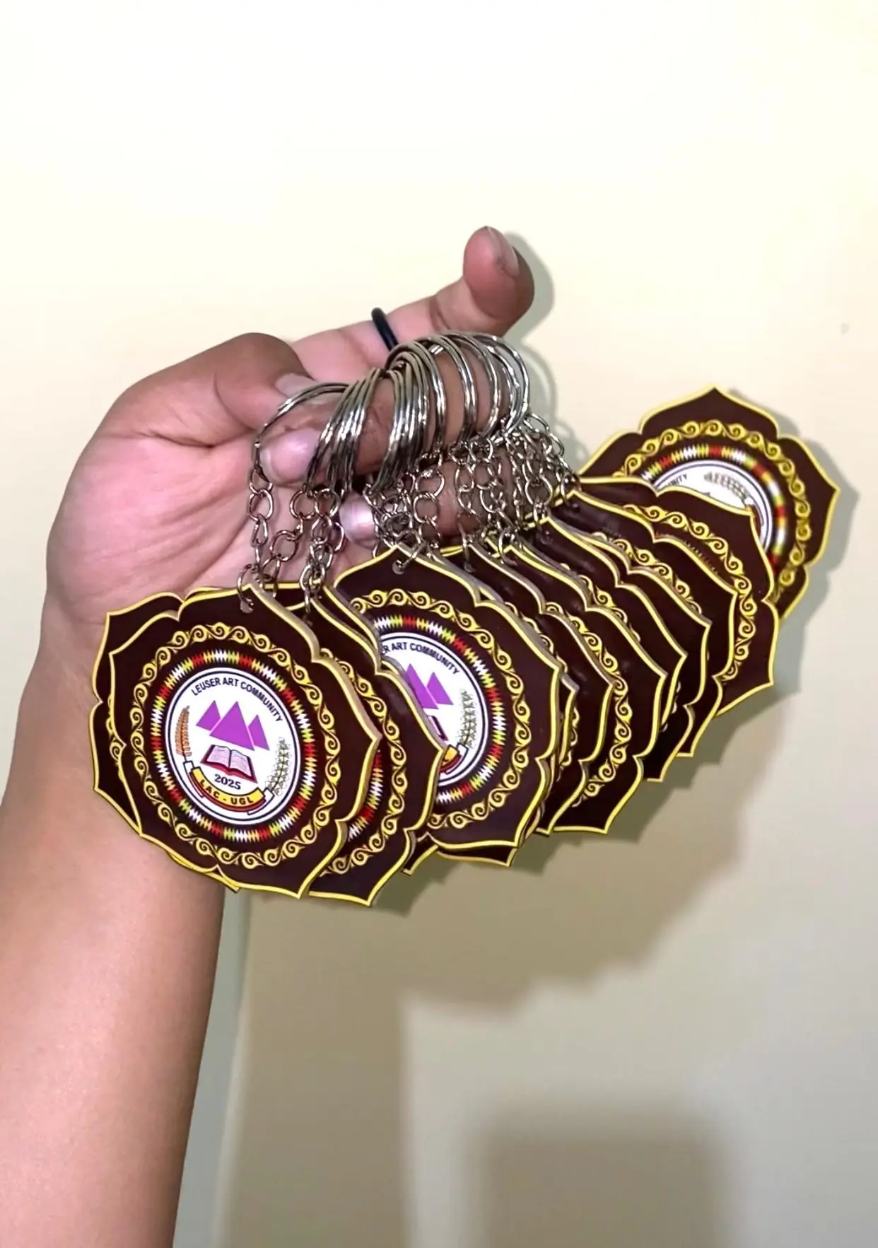 GANTUNGAN KUNCI CUSTOM 2 SISI