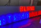 HURUF TIMBUL AKRILIK LAMPU