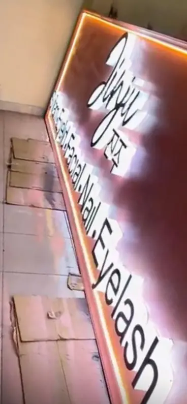 HURUF TIMBUL AKRILIK LAMPU