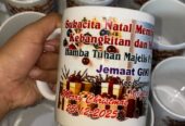 GELAS MUG KERAMIK CUSTOM + KOTAK
