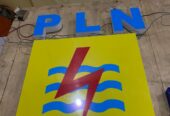 HURUF TIMBUL AKRILIK NON LAMPU