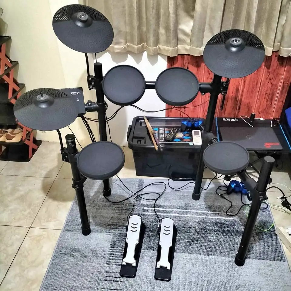 Drum Yamaha DTX 402 normal siap pakai
