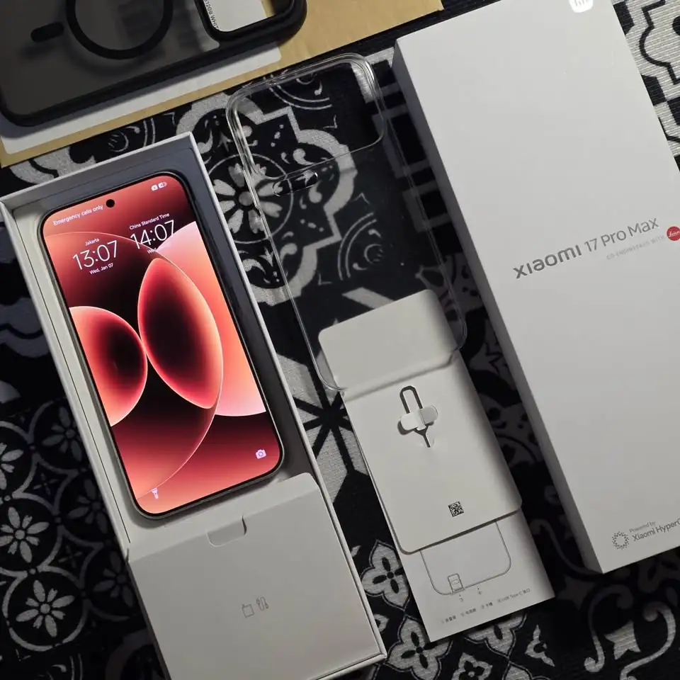 Xiaomi 17 Promax 16/512gb Beacukai (harga pass !!)