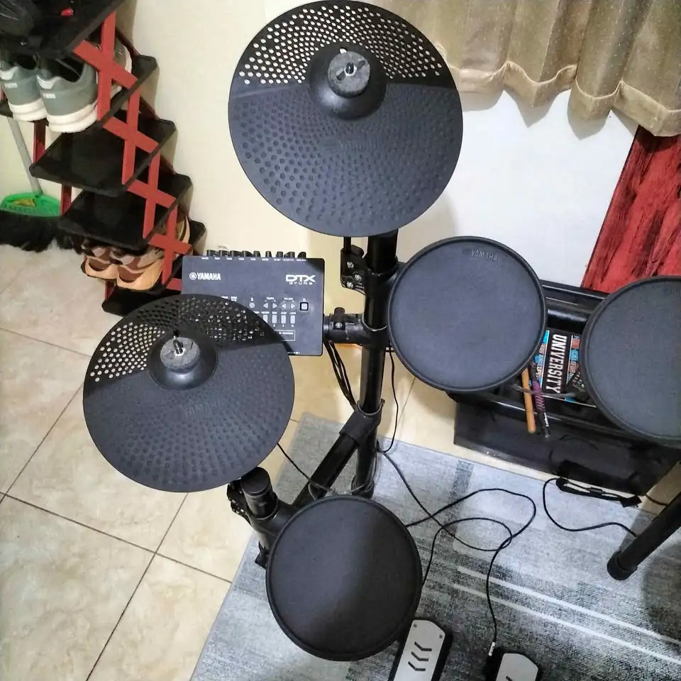 Drum Yamaha DTX 402 normal siap pakai