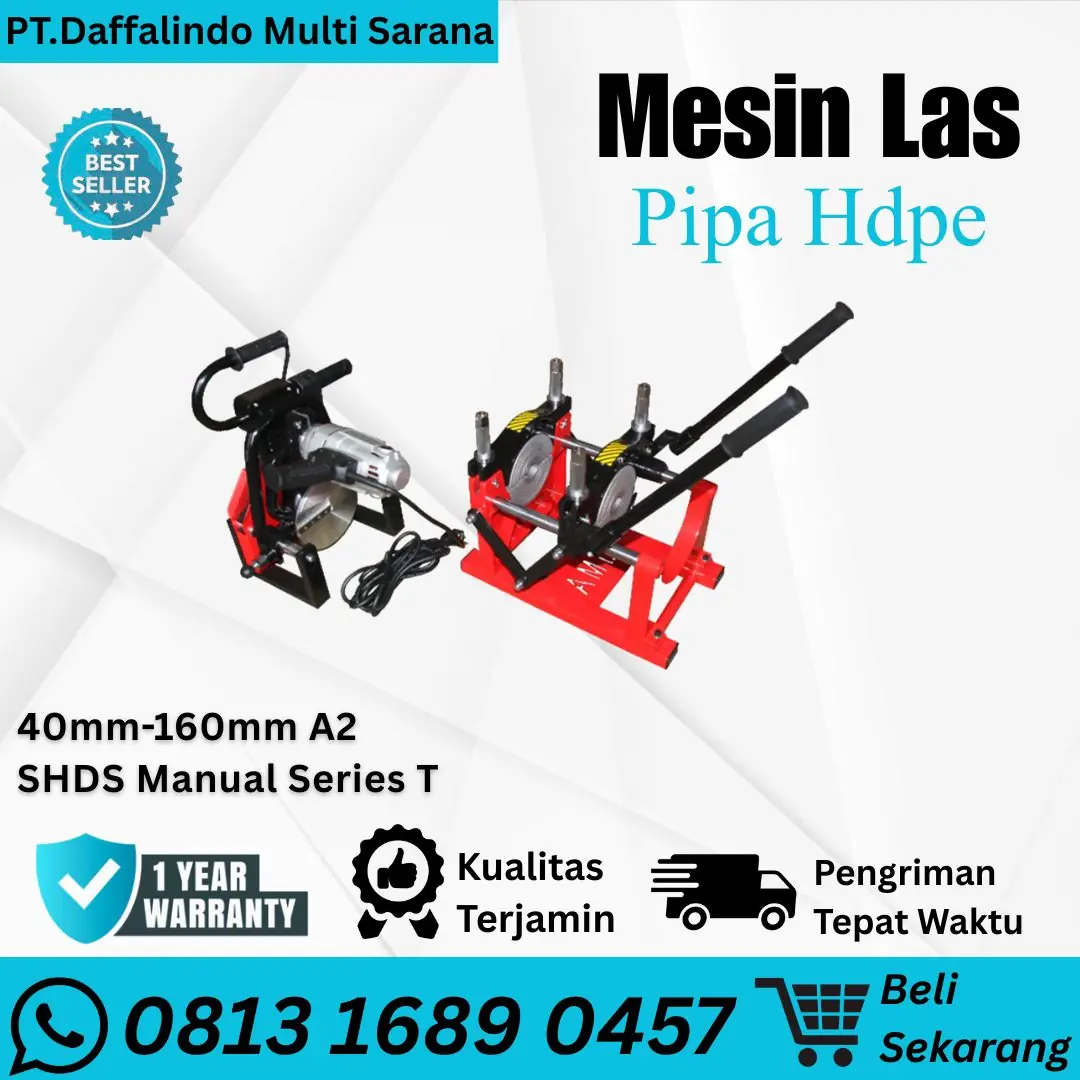 Mesin HDPE 160 MM 2 Clamp Range Pipa (1.5.6) SHDS Manual