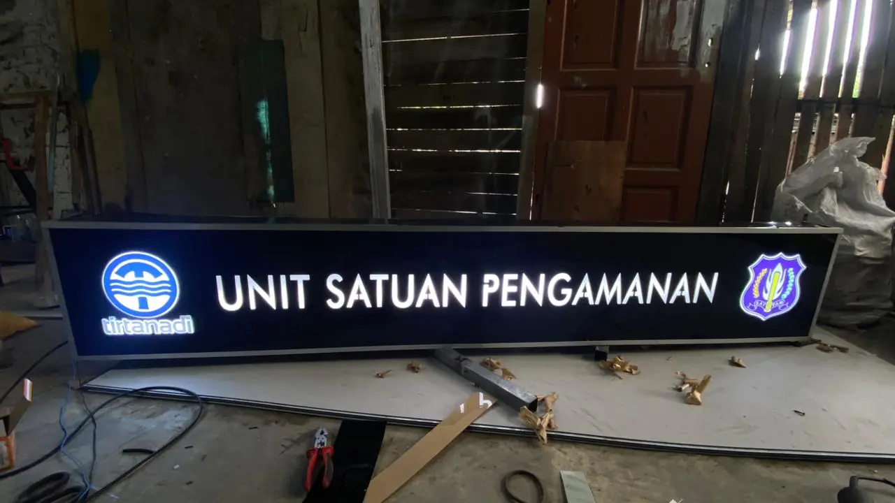 NEON BOX AKRILIK 1 SISI