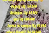 Sate mentah kambing