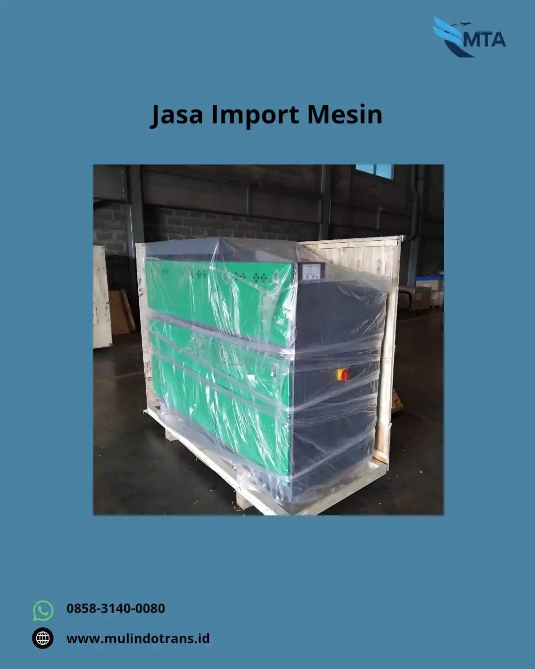 Jasa Import Mesin dari Eropa All-In Resmi & Terpercaya