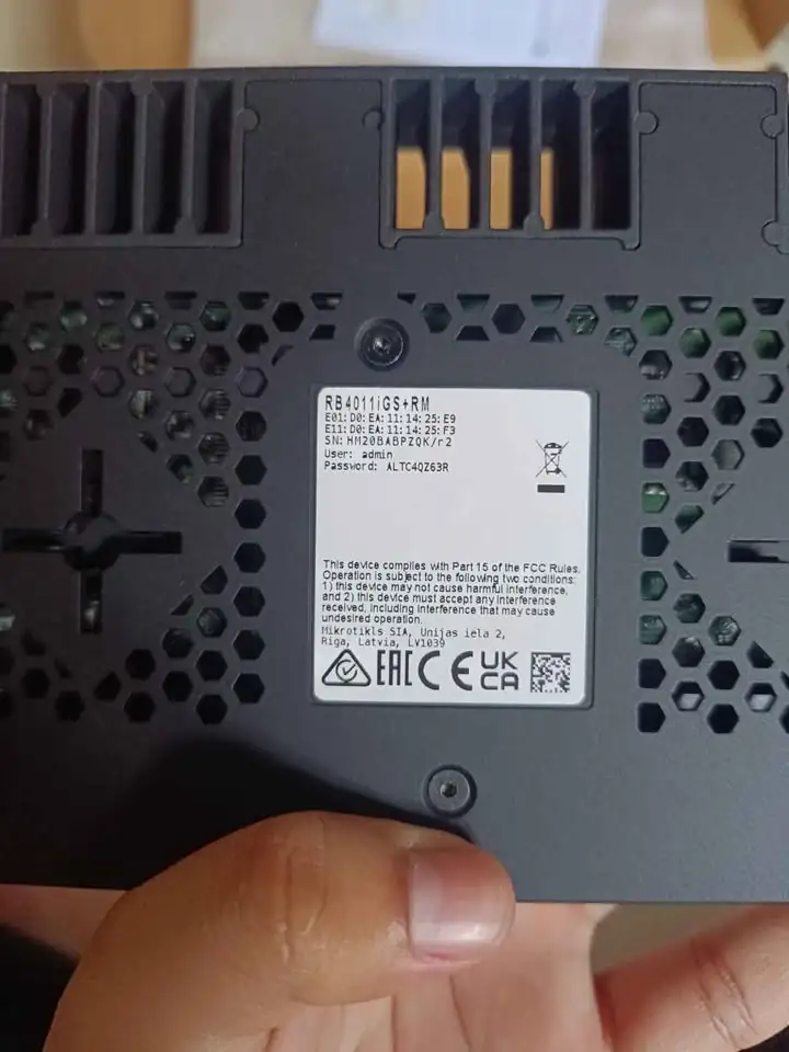 Mikrotik rb4011igs+rm (BARU) Lengkap