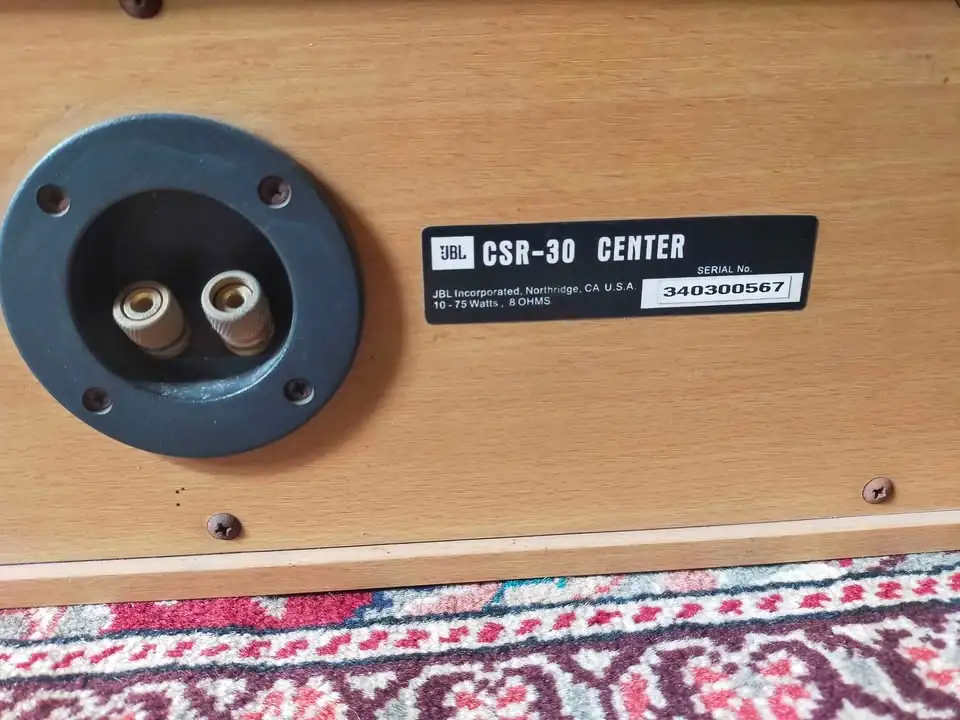 Speaker JBL center + sourond