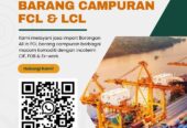 Jasa Import Borongan FCL Barang Lartas
