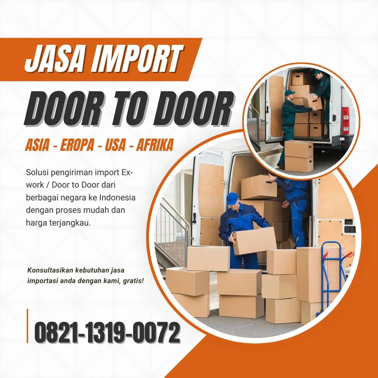 Jasa Import Door to Door dari Eropa