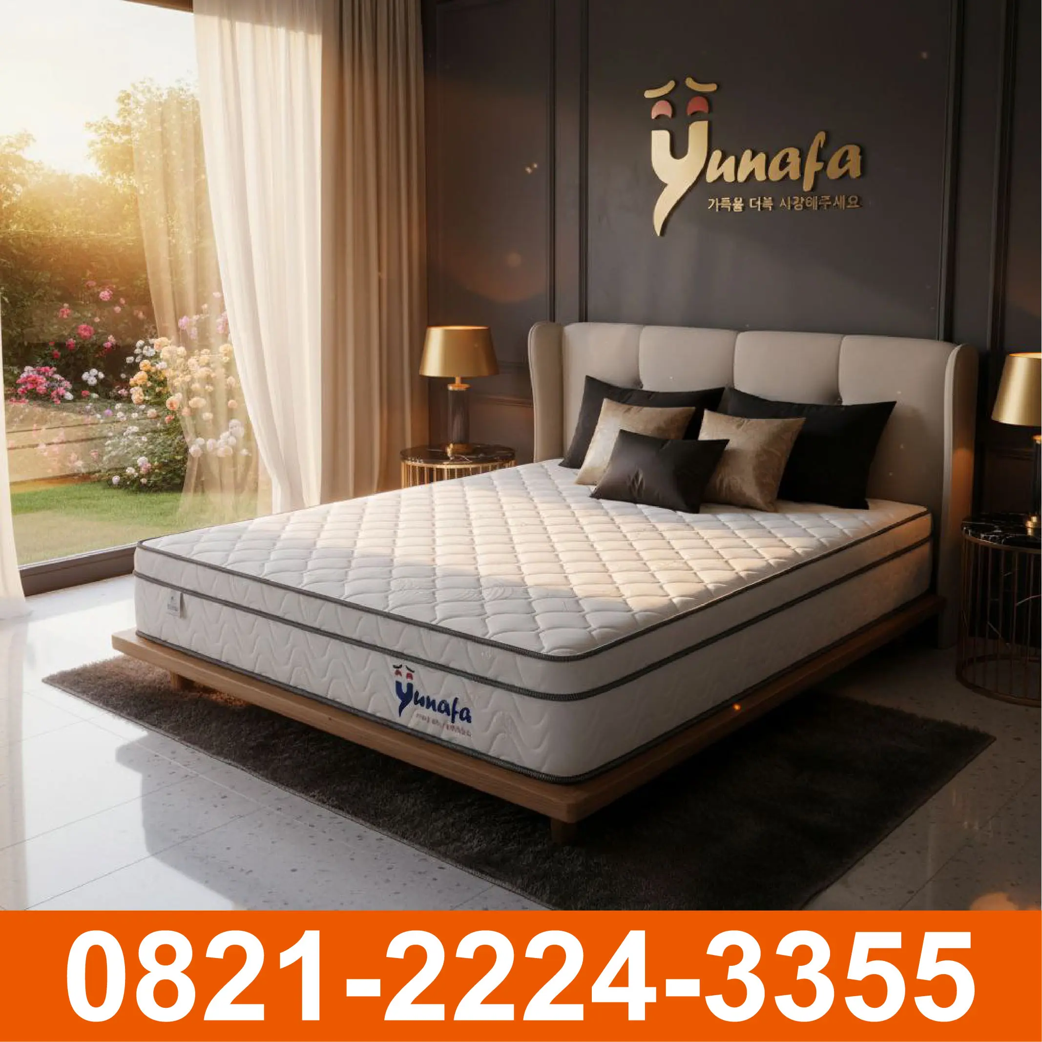 Grosir Kasur Busa Yunafa High Density Kualitas Hotel