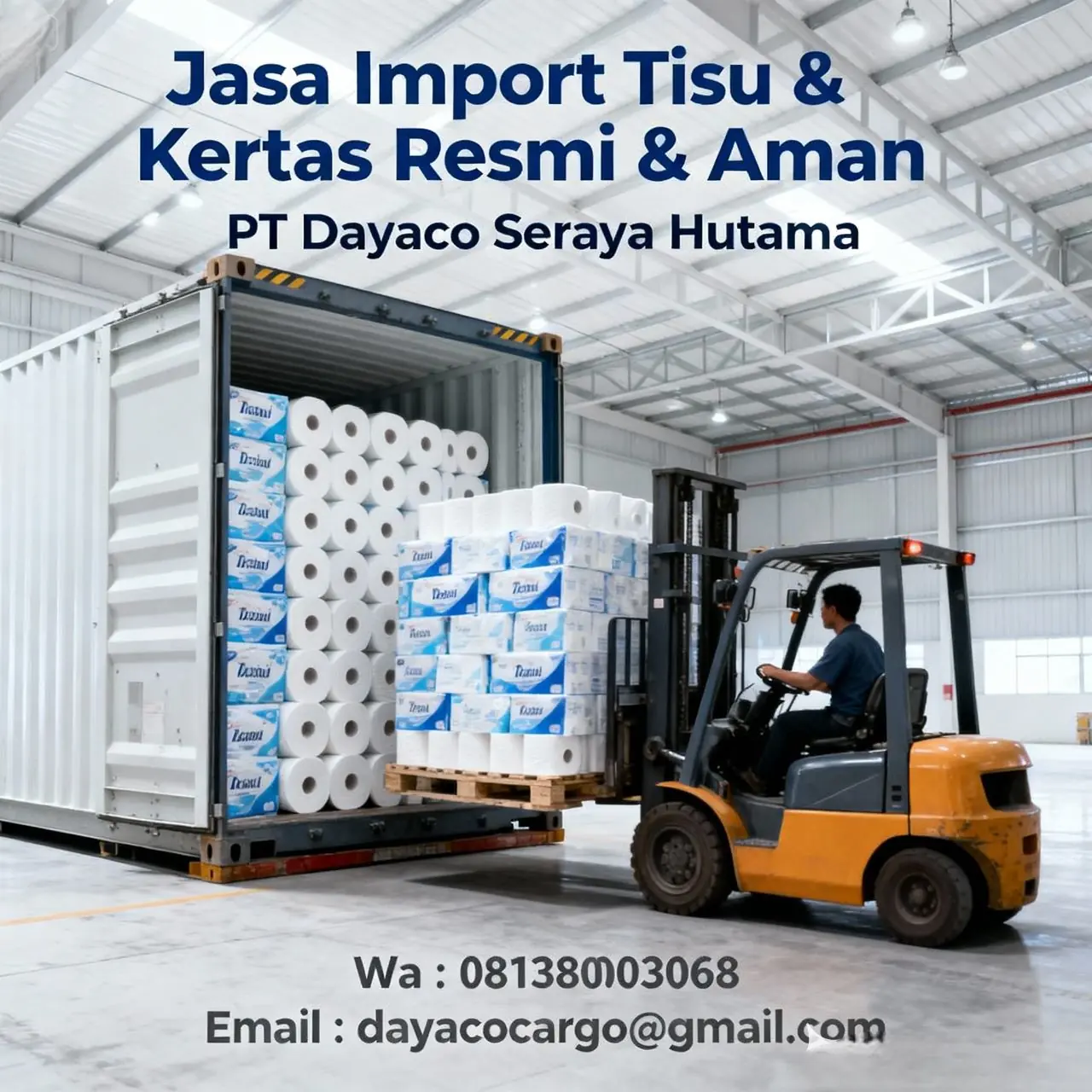 Import Tisu dan Kertas dari Luar Negeri Aman dan Legal