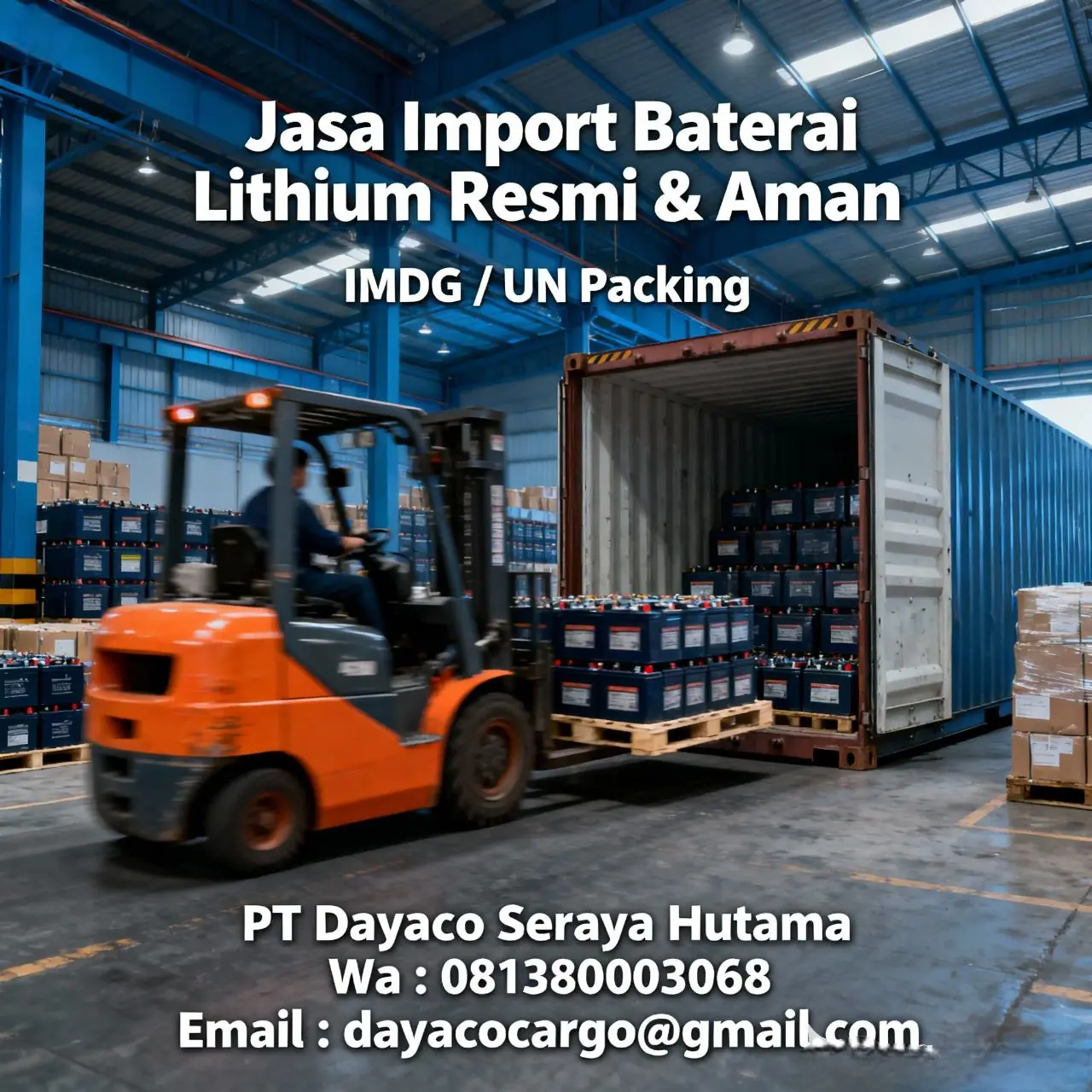 Layanan Import Baterai Lithium untuk Berbagai Kebutuhan