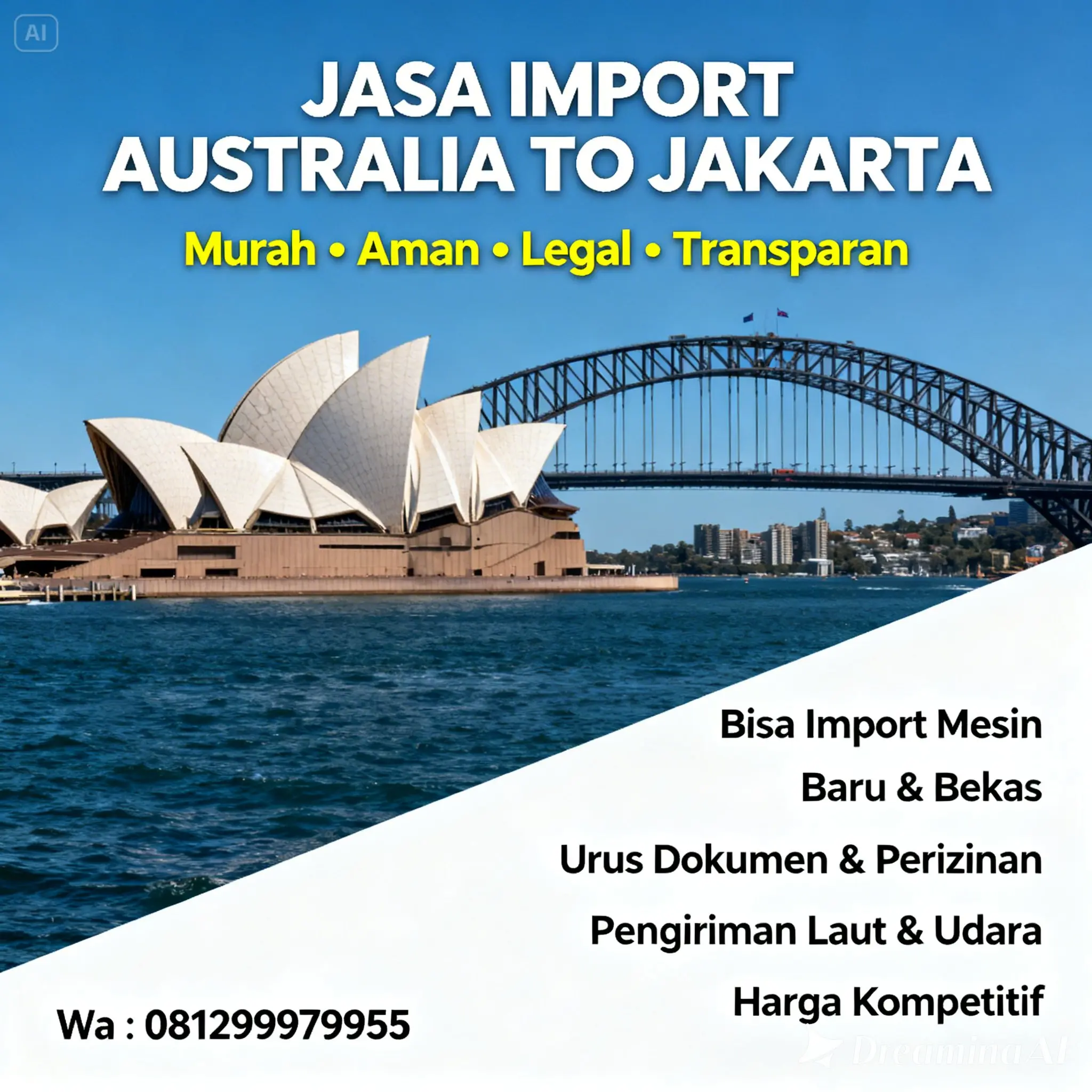 JASA IMPORT BARANG DARI AUSTRALIA TO JAKARTA